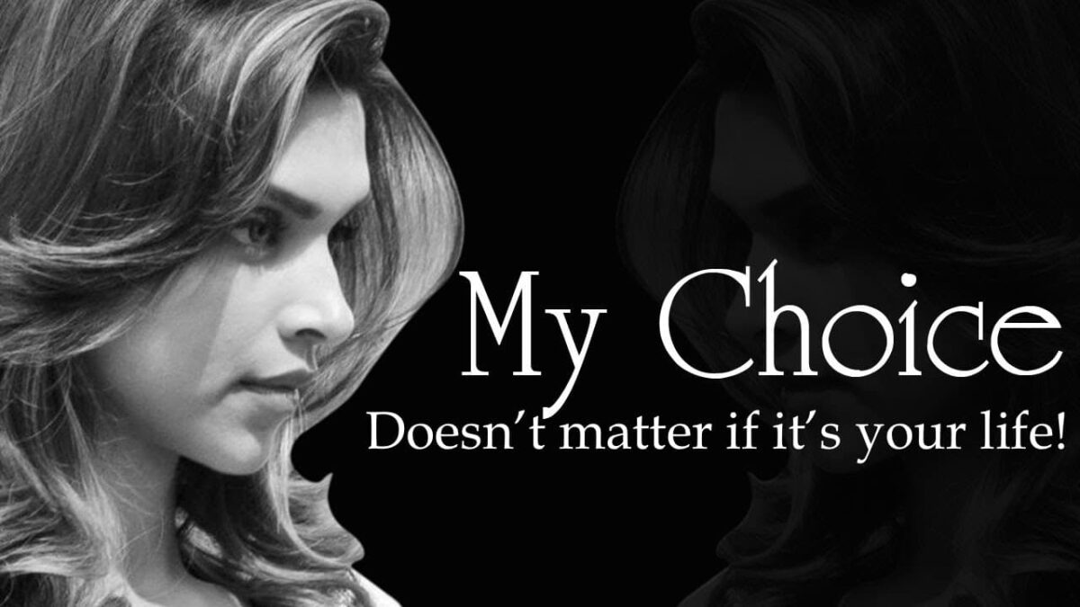 My Choice Deepika – When Advertising Gets Dirty